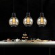 New Max 60W Retro Lighting Loft Bar Restaurant Lights Personality Living Room Clothing Store Glass Pendant Light