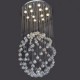 50w Modern/Contemporary Crystal Chrome Metal Flush Mount Living Room / Hallway