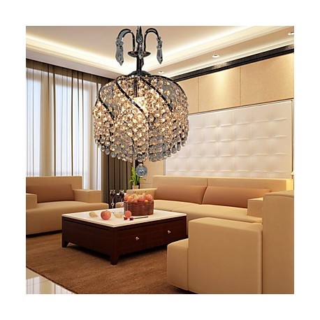 Stylish Crystal Pendant Light with 1 Light