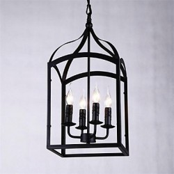 Maximum 60W Modern/Contemporary / Traditional/Classic / Rustic/Lodge / Retro / Lantern / Country / Globe Mini Style Metal Pendan