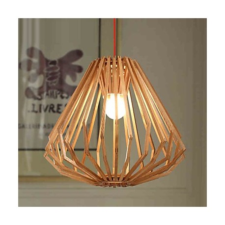 Chandeliers Mini Style Traditional/Classic Living Room/Bedroom/Dining Room/Study Room/Office Wood/Bamboo