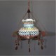 One Seat Pastoral Industrial Art Corridor LED Single Vintage Chandelier