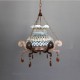 One Seat Pastoral Industrial Art Corridor LED Single Vintage Chandelier