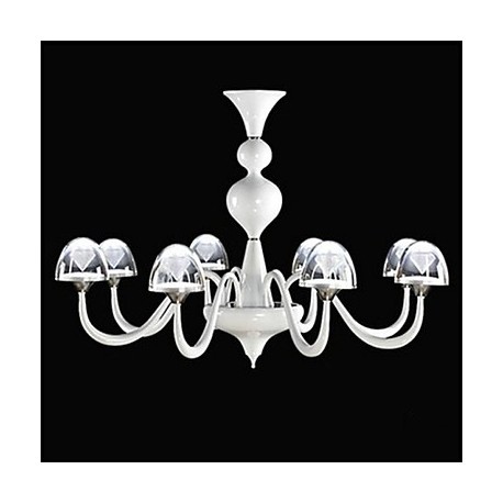 Modern Minimalist Creative LED Crystal Mushroom Pendant 8