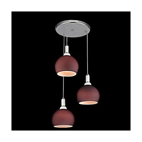 Max 60W Modern/Contemporary Mini Style Electroplated Pendant Lights Living Room / Bedroom / Dining Room