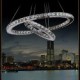 Hotel Pendant Light Crystal Chandeliers Lighting Ceiling Lamps Fixtures with LED Warm and LED Cool White D2040CM CE UL