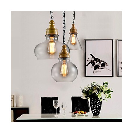 MAX 60W Modern/Contemporary Mini Style Metal Chandeliers Living Room / Bedroom / Dining Room / Study Room/Office