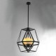 MAX:60W Country Mini Style Painting Metal Pendant Lights Living Room / Dining Room / Study Room/Office / Kids Room / Entry / Hal