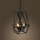 MAX:60W Country Mini Style Painting Metal Pendant Lights Living Room / Dining Room / Study Room/Office / Kids Room / Entry / Hal