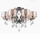 Modern K9 Crystal Chandelier E27 8 Lights