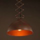 Lamp Shade Black Wrought Iron Flexible Chandelier Industrial Office Warehouse Cafe Lid Shade Chandelier