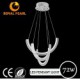 Contemporary Design Acrylic Modern Led Pendant Light 72W