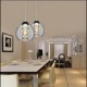 Glass Ball Pendant Lamp Three