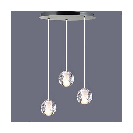 Crystal Glass Chandelier Hail 3B