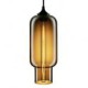 70W Modern Glass Pendant Light in Brown Bubble Design