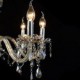 110V OR 220V 3 Lights Luxury Crystal Chandelier/Cognac Color/K9 Crystal Chandeliers/Hallway/Entry