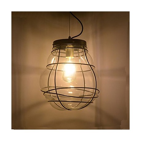 Northern Europe Simple Modern Creative Glass Retro Pendant Lamp