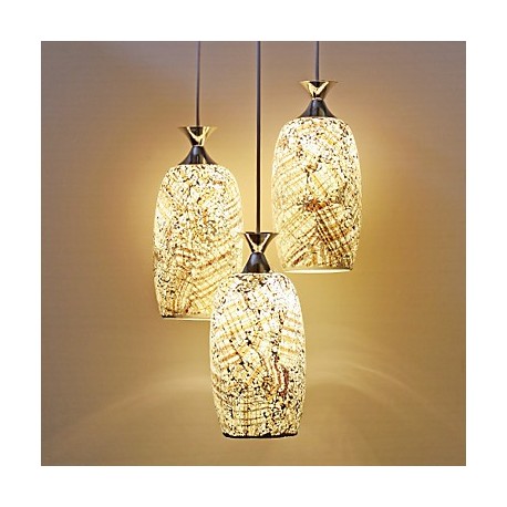 Max 60W Others Metal Pendant Lights Living Room