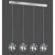 1.5W Modern/Contemporary / Traditional/Classic LED / Bulb Included Chrome Metal Pendant LightsLiving Room / Bedroom / Dining Roo