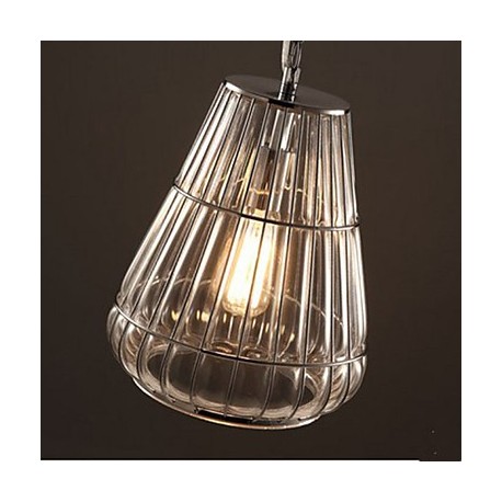 American Style Glass Pendant lamp Industrial Wind Cafe