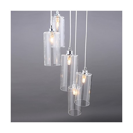 Clear Glass lamp Simple Modern Creative Restaurant