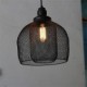 American Retro Birdcage Shape Iron Art Chandelier