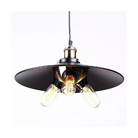 Pendant Light Country Style Wrought Iron