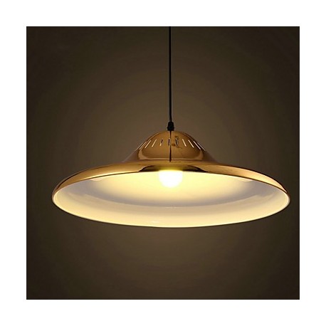 Country LED Gold Metal Pendant Lights Bedroom / Dining Room / Study Room/Office / Game Room / Hallway / Garage