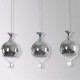 3 Heads Pendant Lights Crystal Modern/Contemporary Dining Room/Kitchen Metal