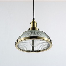 American Retro Glass Lamp Shade Bar Personality Small Pendant Lamp