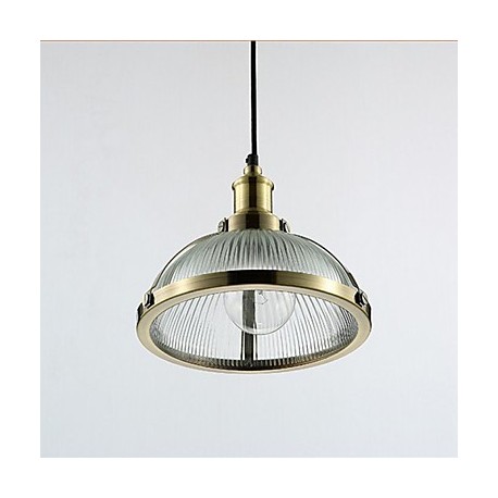 American Retro Glass Lamp Shade Bar Personality Small Pendant Lamp