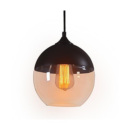 WestMenLights Modern Vintage Glass Ceiling Pendant Light E27 Max 60W 200mm Diameter