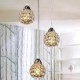 K9 Crystal Small Meals Chandeliers Little Sitting Room Meal Restaurant Dining Room Small Family Model Bedroom FRHC / 110