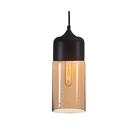 WestMenLights Elegant Bottle Shade DIY Ceiling Lamp Glass Pendant Lighting Edison Bulb Home Bar Club