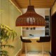 To Ri Creative Personality Simple Single Head bamboo Chandelier Chandelier