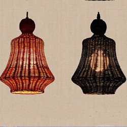 Hyacinth Rattan Chandelier B