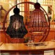 Hyacinth Rattan Chandelier B