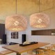 European Fashion Chandelier Modern Minimalist Home Rattan Ball Restaurants Bedroom Chandelier