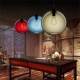 Retro Creative Single Head Glass Pendant Lamp Bar Bar Bar Cafe Restaurant In The Goldfish Bowl