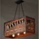 Minimalist Personality Wooden Chandelier