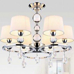 40w Modern/Contemporary Crystal Chrome Metal Chandeliers Bedroom / Dining Room / Study Room/Office / Hallway