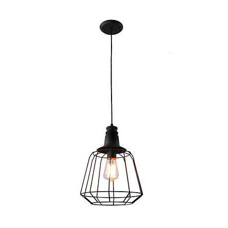 40w Rustic/Lodge / Retro / Country Mini Style Painting Metal Pendant Lights Dining Room / Study Room/Office / Game Room / Garage