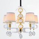 New Fabric Chandelier 5 Light Modern Minimalist High-Grade Lamp 110V or 220V