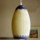 Retro Ceramic lamp lamp Entrance Stairs Blue Single Head Chandelier Creative F