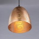 Modern, Wrought Lron Gold Chandelier