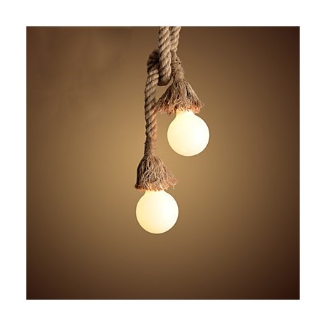 Pendant Lights Mini Style Retro Living Room / Bedroom /Office / Kids Room / Game Room / Garage Fabric