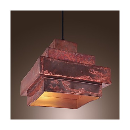 Max 40W Traditional/Classic Mini Style Painting Pendant Lights Living Room / Bedroom / Dining Room / Kitchen / Study Room/Office