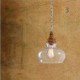 Wood Grain Crystal Droplight Cafe Restaurant Bar Lighting Lamps And Lanterns