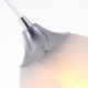 Modern PVC Wine Cup Oblong Canopy Pendant Light with Three Light