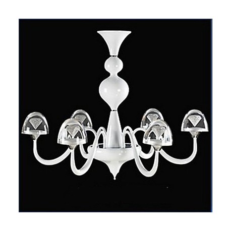 Modern Minimalist Creative LED Crystal Mushroom Pendant